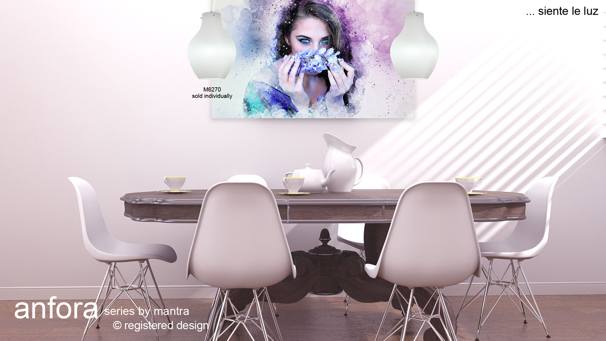 Anfora Ceiling Lights Mantra Fusion Single Pendant Anfora Ceiling Lights Mantra Fusion Single Pendant